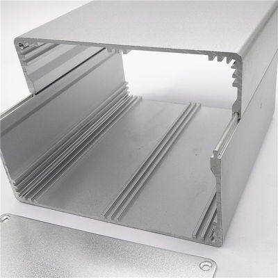 120*83*130mm  Squre Aluminum Extrusion Enclosure With End Plate