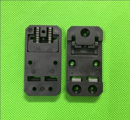 να τοποθετήσει ραγών πλάτους τυποποιημένο πλαστικό DIN 35mm συμπιεζόμενο δί ελατηρίου DIN35 υποστήριγμα DRC-232 κατόχων εξάρτηση συνδετήρων DIN-ραγών